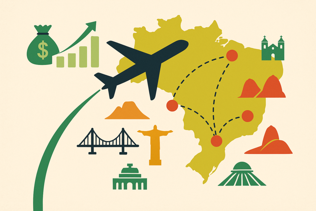 Imagem do artigo Turismo internacional no Brasil vive momento histórico