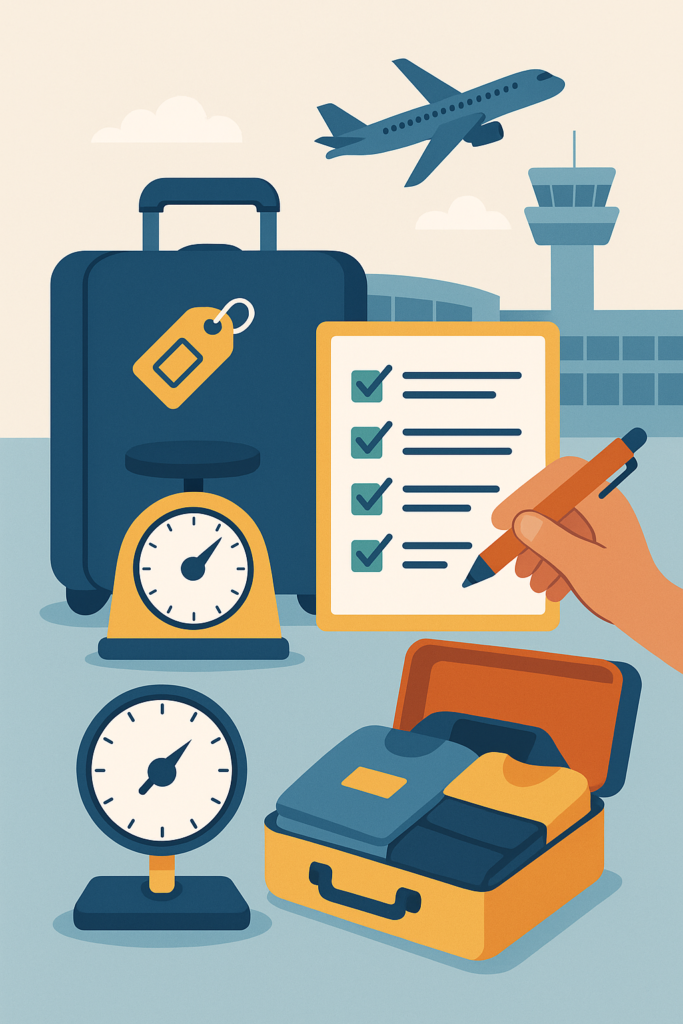 Imagem do artigo Como evitar taxas extras com excesso de bagagem