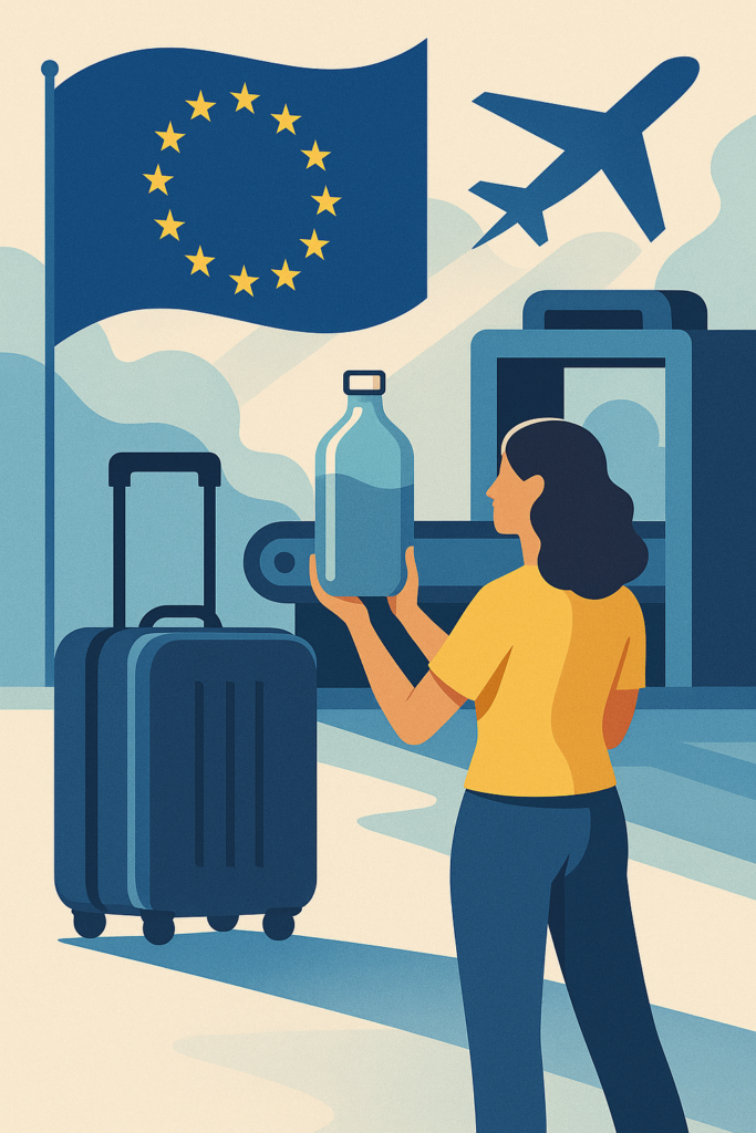 Imagem do artigo Europa vai flexibilizar regra dos 100 ml na bagagem de mão e isso muda sua viagem