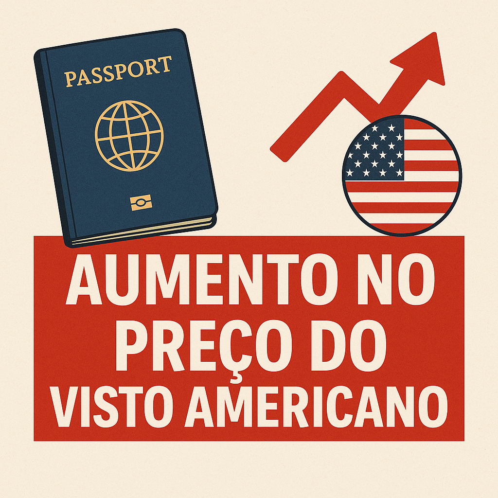 Imagem do artigo EUA aprovam taxa extra de US$ 250 para emissão do visto americano; entenda o impacto para brasileiros