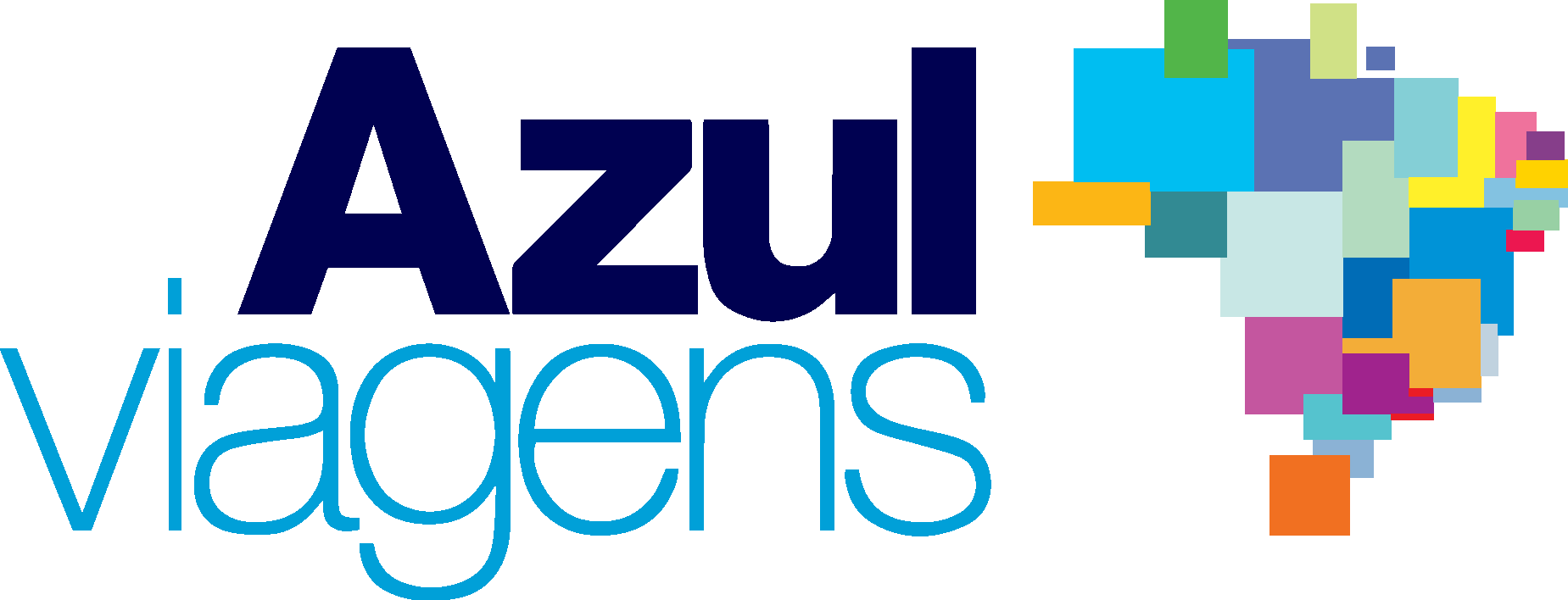 Logotipo oficial da Azul Viagens