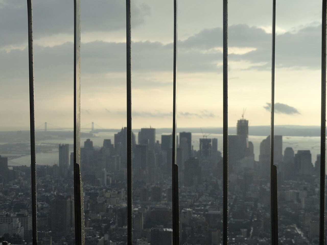 Vista de Manhattan a partir do mirante do Empire State Building