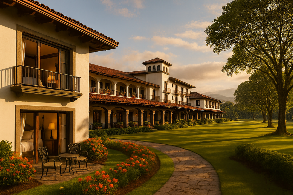 Imagem relacionada ao artigo Costa Rica Marriott Hotel Hacienda Belén: luxo colonial, natureza vibrante e a alma do café em cada detalhe