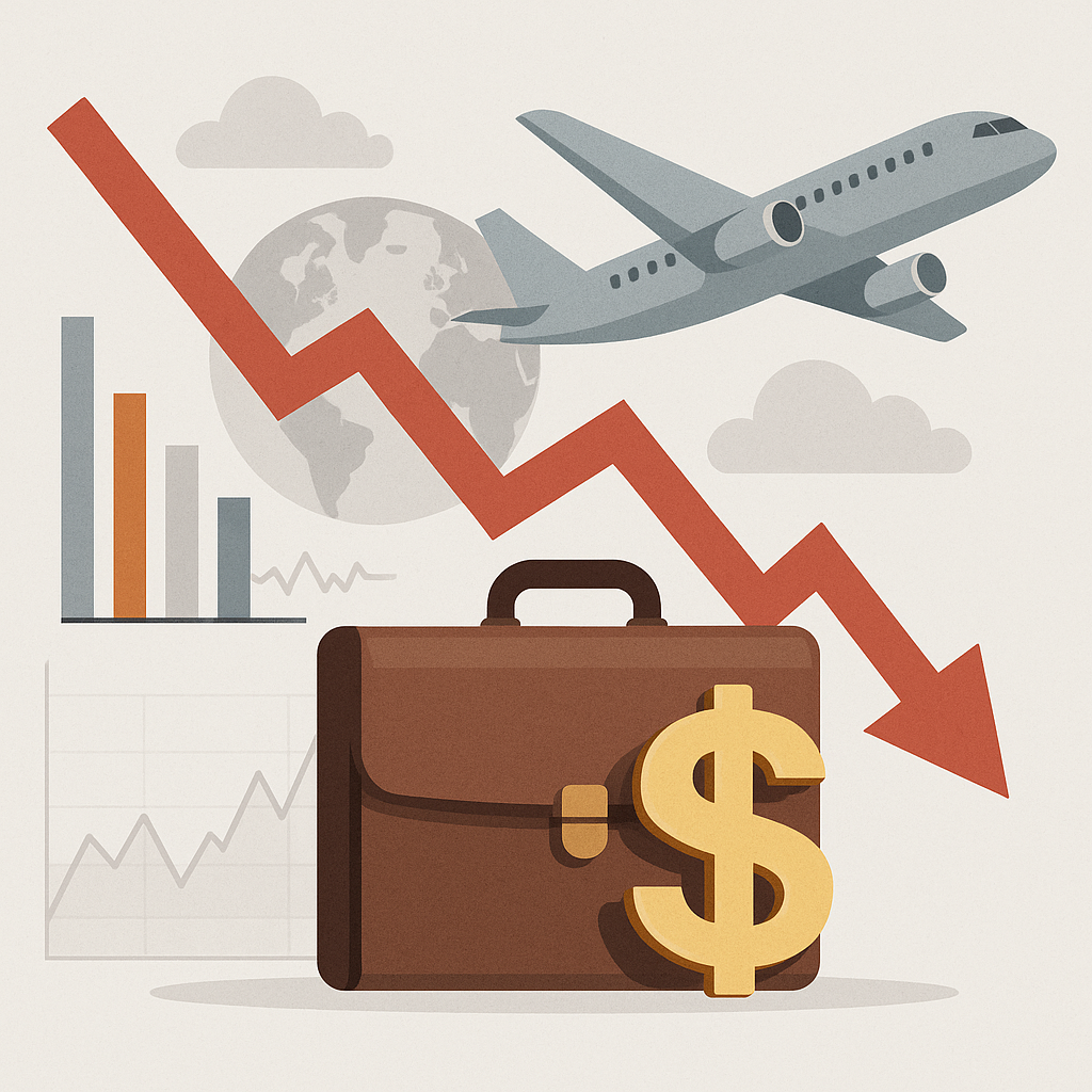 Imagem relacionada ao artigo Como as incertezas globais impactam os gastos com viagens corporativas