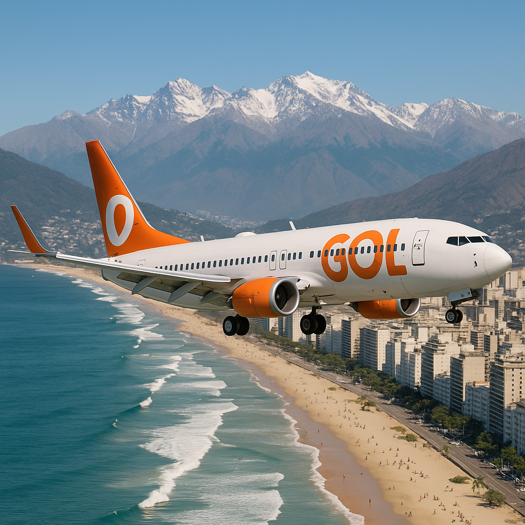 Imagem relacionada ao artigo GOL lança voos diretos entre Rio de Janeiro e Mendoza na alta temporada de verão