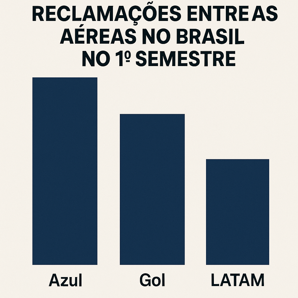 Imagem relacionada ao artigo LATAM se destaca com a menor taxa de reclamações do setor aéreo em 2025