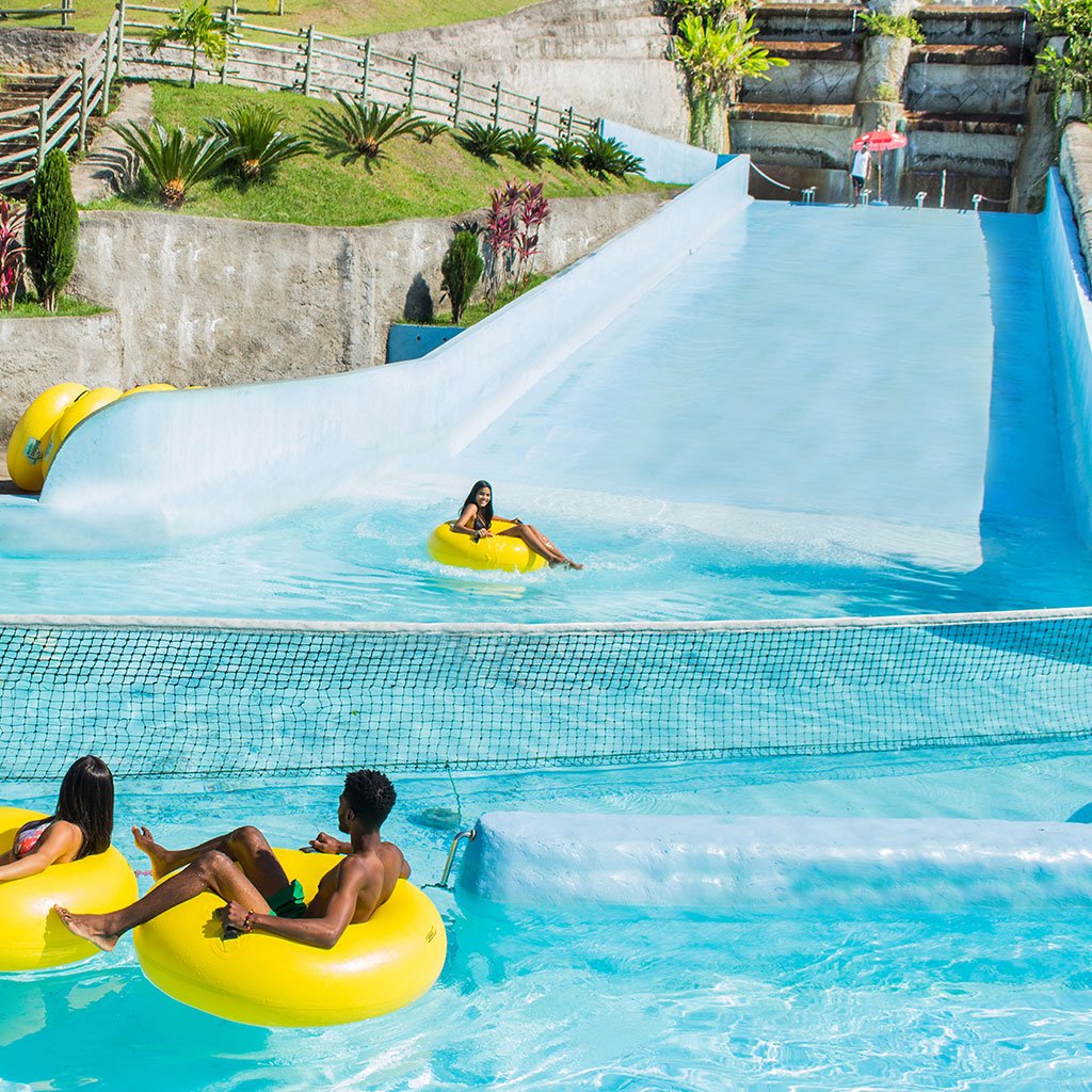 Rampa Yuppie no Parque Aquático Aldeia das Águas
