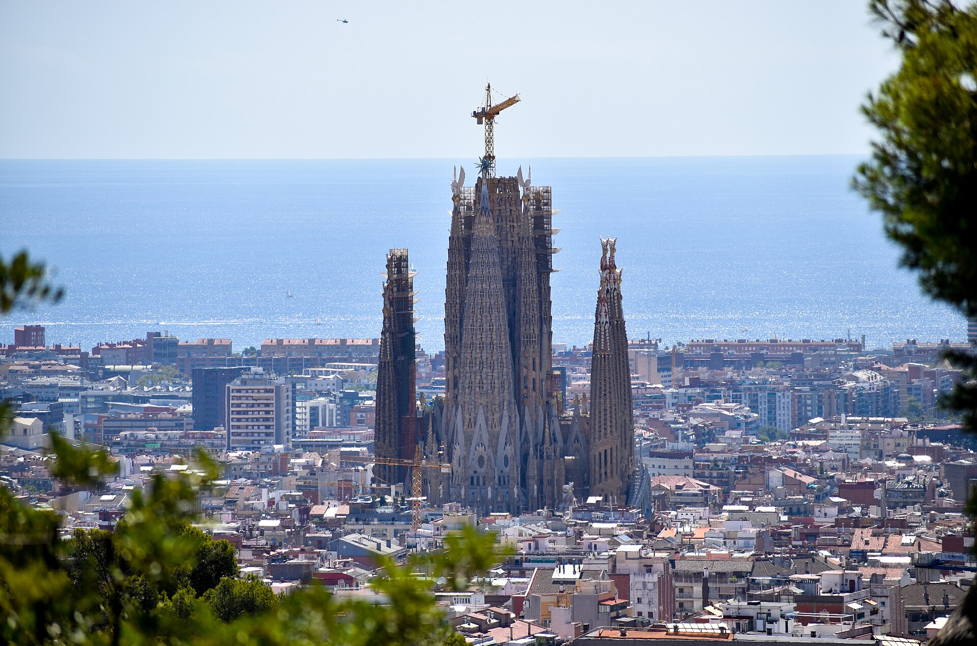 Basílica da Sagrada Família em Barcelona, Espanha